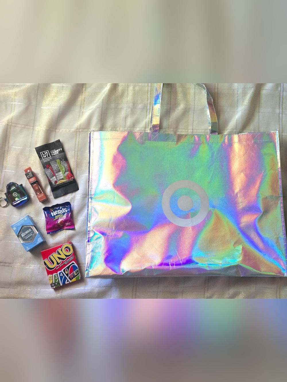 Target Black Friday 2025 Holographic Iridescent Tote Bag